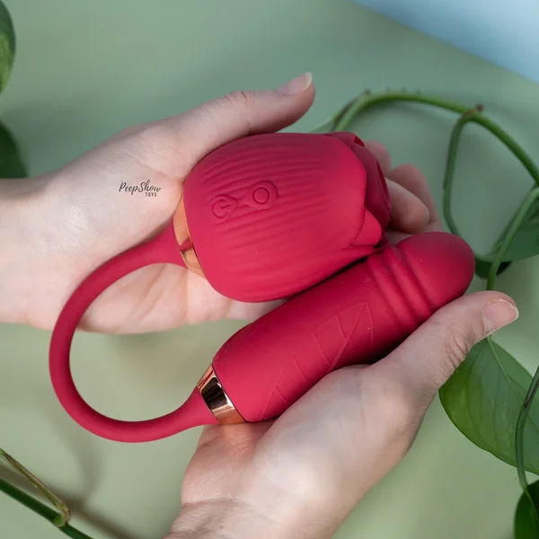 Suck & Thrust Rose Thrusting Toy — image 11 of 16