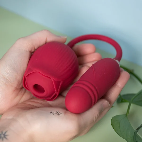 Suck & Thrust Rose Thrusting Toy — image 7 of 16