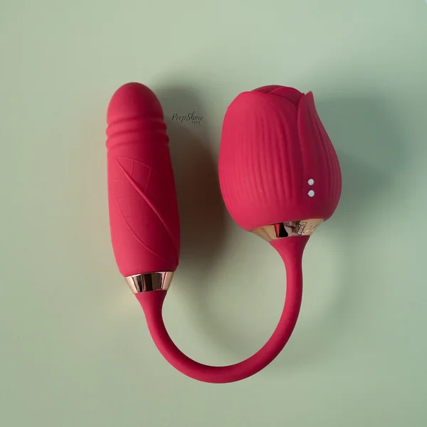 Suck & Thrust Rose Thrusting Toy — image 10 of 16