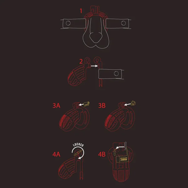 Helix Cock Cage - Kink Chastity Collection — image 4 of 10