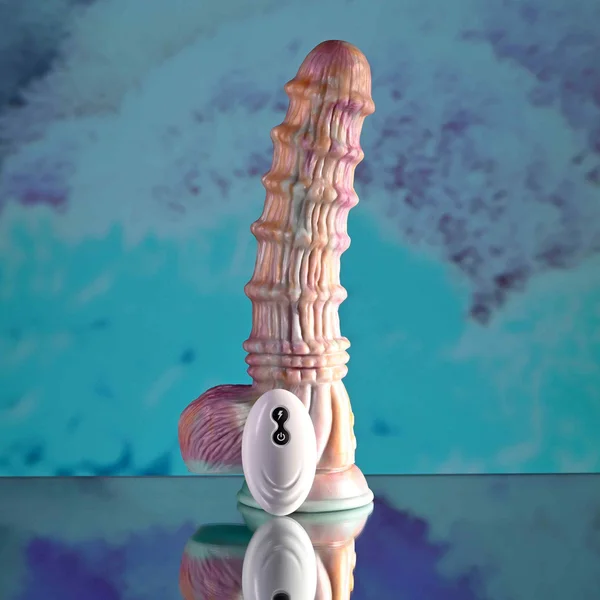 Evolved XXL Fantasy Dildo with Vibration & Remote — image 4 of 12