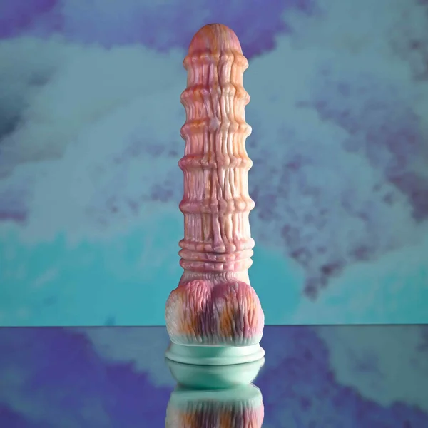 Evolved XXL Fantasy Dildo with Vibration & Remote — image 3 of 12