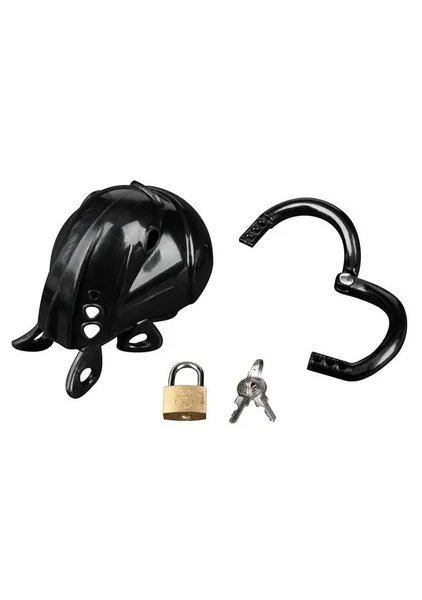 Full Restraint Silicone Cock and Balls Chastity Device — image 3 of 8