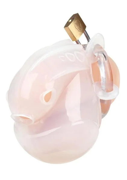Full Restraint Silicone Cock and Balls Chastity Device — image 6 of 8