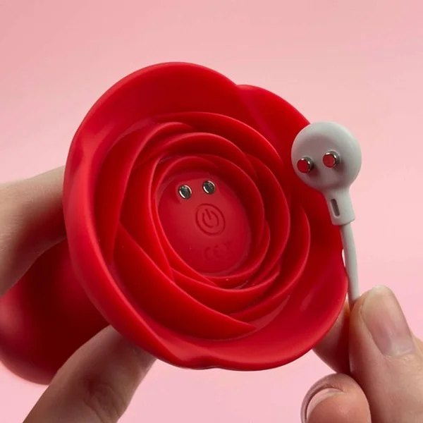 Rose vibrating plug — image 4 of 4