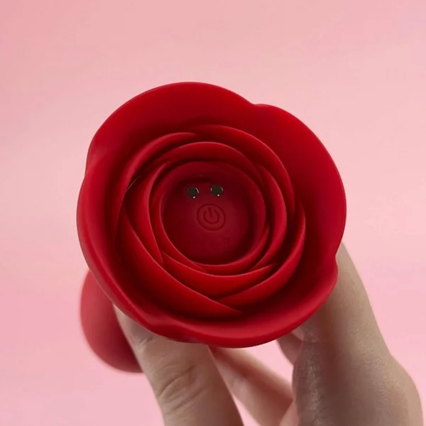 Rose vibrating plug — image 2 of 4