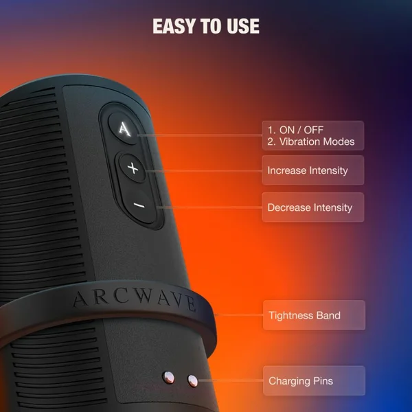 Arcwave Zing Penis Vibrator with Adjustable Tightness — image 10 of 12