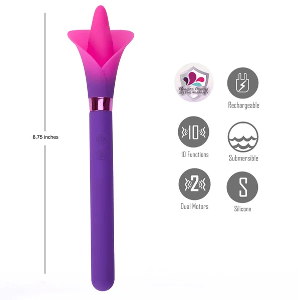 Maia Vala, Jaguar Fierce Power Vibrator - 2× Dual Ends — image 20 of 22
