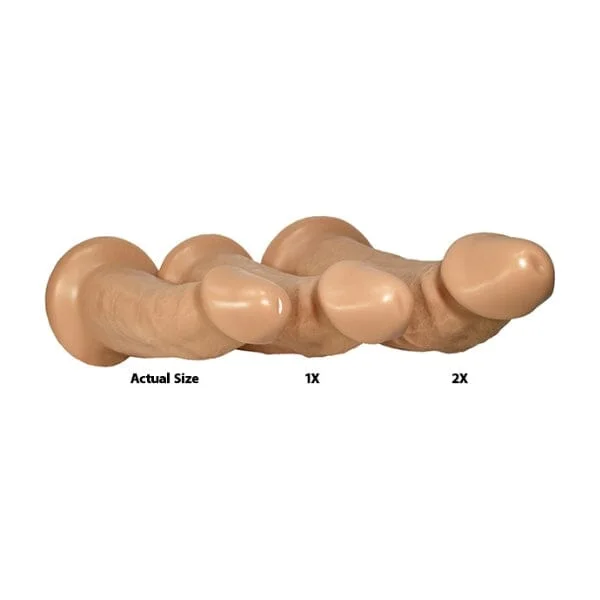 SquarePegToys® Wyatt Harness - SquarePegHole™, SuperSoft Silicone Dildo — image 13 of 25