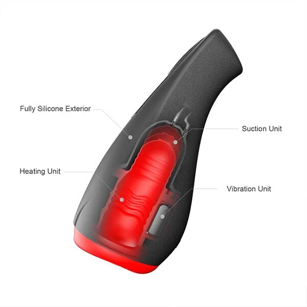 Airturn 2 Suction - Silicone Penis Suction Masturbator — image 11 of 14