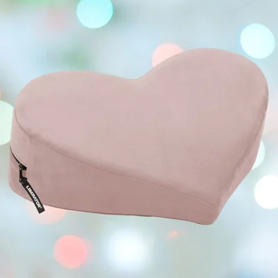 liberator heart wedge microvelvet rose