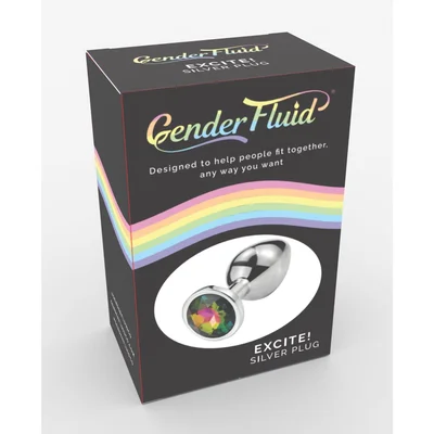 gender fluid excite plug silver