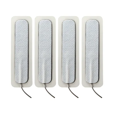 electrastim accessory rectangle self advesive pads pack of 4
