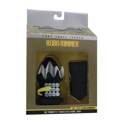 fort troff robo rimmer vibrating anal plug with remote control