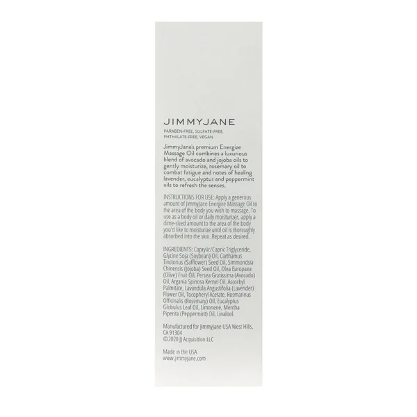 JimmyJane Energize Massage Oil - 4 oz — image 3 of 3