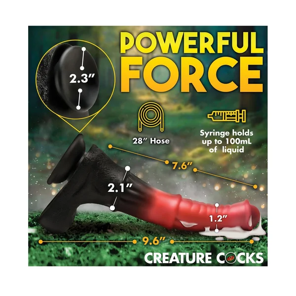 Creature Cocks Centaur Explosion Squirting Silicone Dildo — image 5 of 5