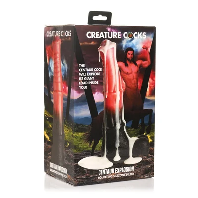 creature cocks centaur explosion squirting silicone dildo