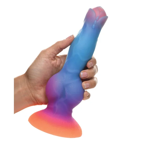 Creature Cocks Space Cock Silicone Alien Dildo - Glow in the Dark — image 5 of 5