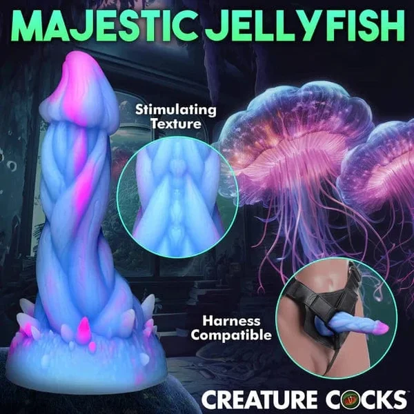 Creature Cocks Nomura Jellyfish Silicone Dildo — image 16 of 16