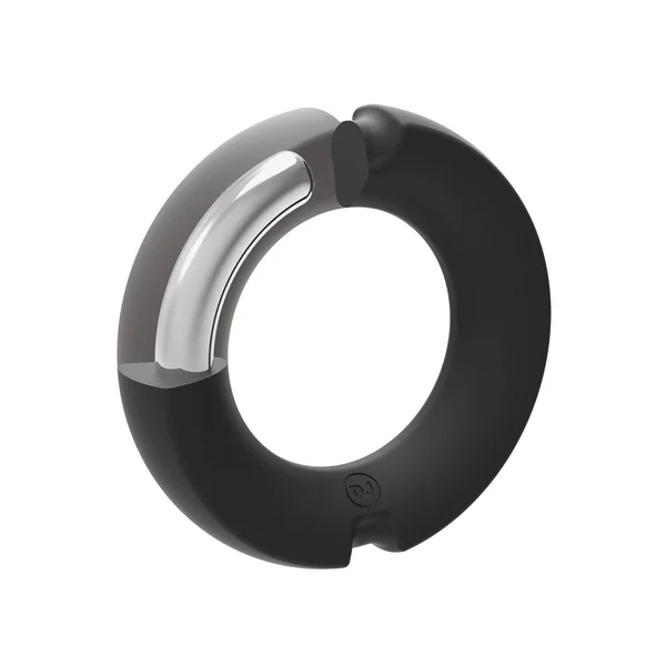 Merci Hybrid Silicone Covered Metal Cock Ring — image 2 of 5