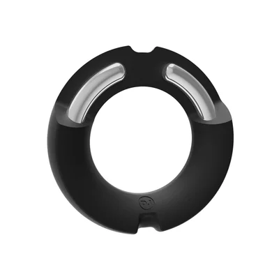 merci hybrid silicone covered metal cock ring