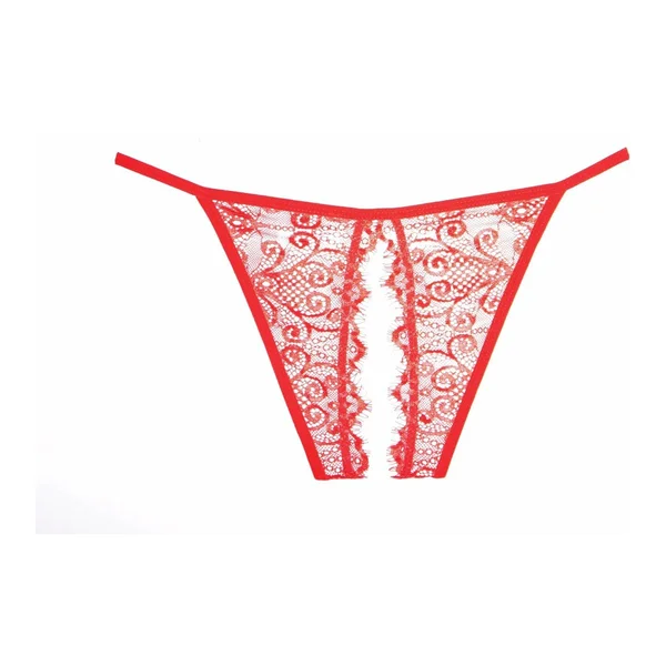 Adore By Allure - Enchanted Belle Panty - One Size-Red — image 3 of 3