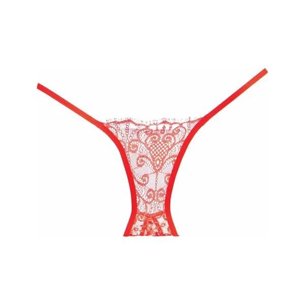 Adore By Allure - Enchanted Belle Panty - One Size-Red — image 2 of 3