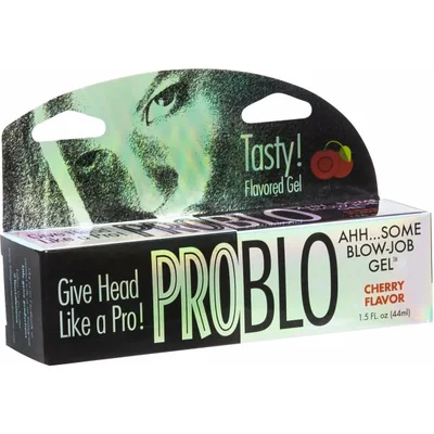 little genie problo oral pleasure gel cherry