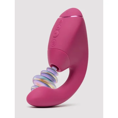 womanizer next duo 3d pink g spot and clitoral suction stimulator pink