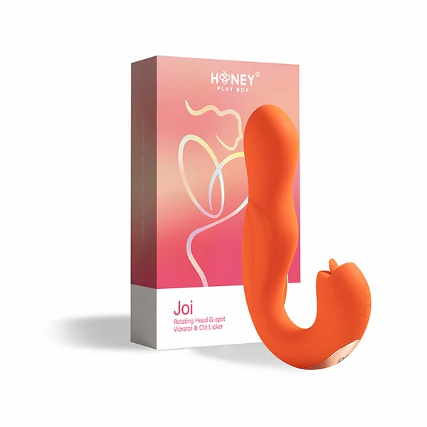 Joi Rotating Head G-Spot Vibrator from Honey Play Box - Orange — image 14 of 17