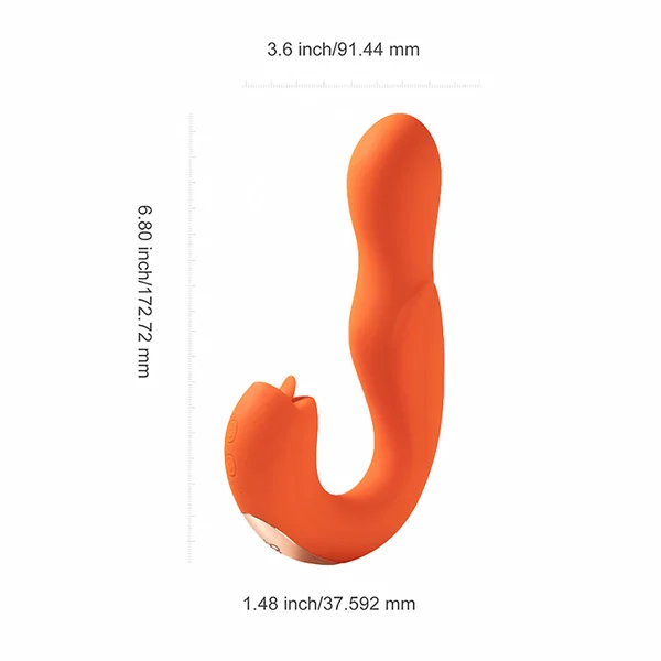 Joi Rotating Head G-Spot Vibrator from Honey Play Box - Orange — image 13 of 17