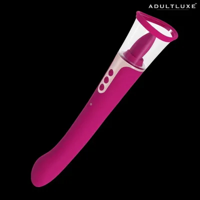 succion clitoral sucking g spot vibrator clit licking tongue purple