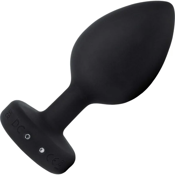 B-Vibe Vibrating Jewel Plug with Remote - 2XL / Black Diamond — image 7 of 15