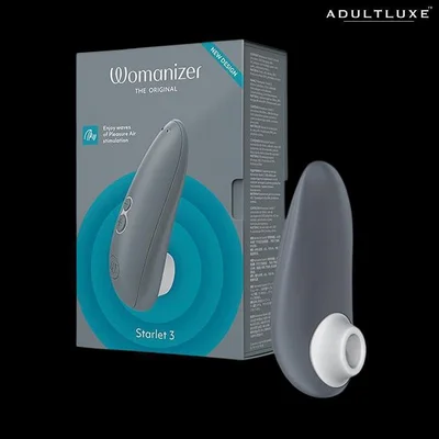 womanizer starlet 3 clitoral stimulator gray