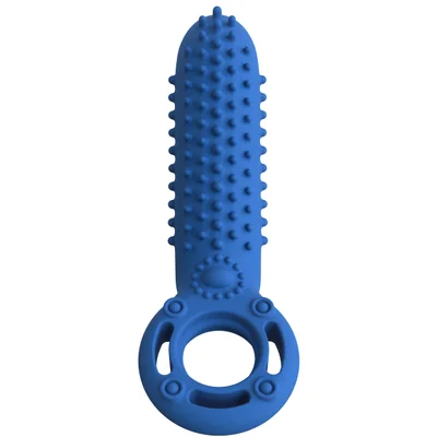 oyeah rechargeable vertical vibrating ring blue