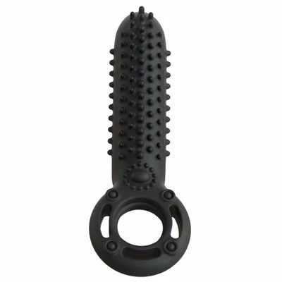 oyeah rechargeable vertical vibrating ring black