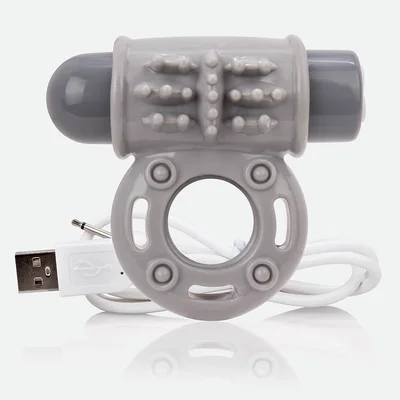 charged o wow ring grey