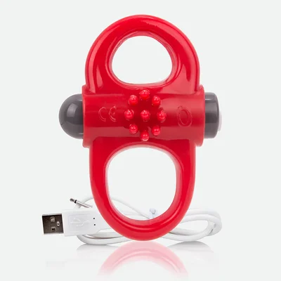 charged yoga ring red