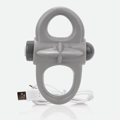 charged yoga ring grey
