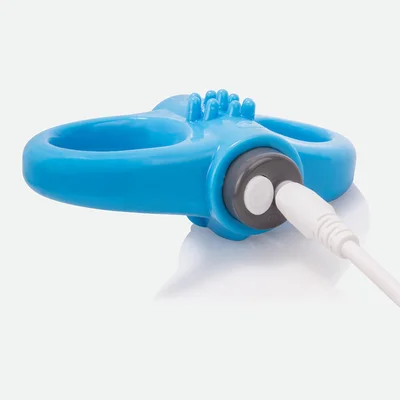 charged yoga ring blue