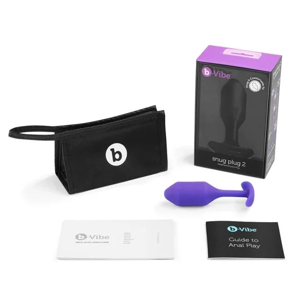 b-Vibe Snug Plug 3-Pack Bundle with Lube & Toy Cleaner — image 11 of 25