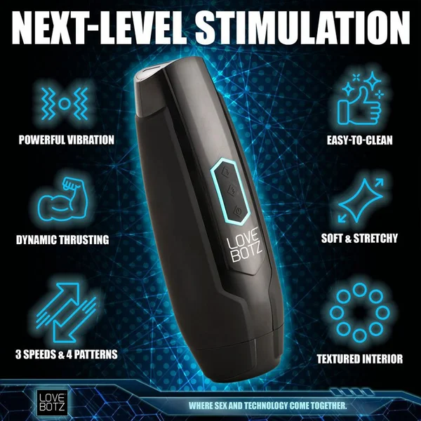 Milker Max Thrusting and Vibrating Masturbator — image 2 of 9
