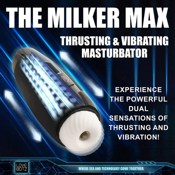 Milker Max Thrusting and Vibrating Masturbator — image 6 of 9