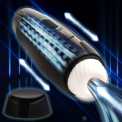 milker max thrusting and vibrating masturbator