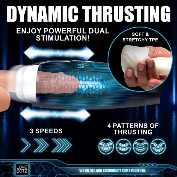 Milker Max Thrusting and Vibrating Masturbator — image 4 of 9