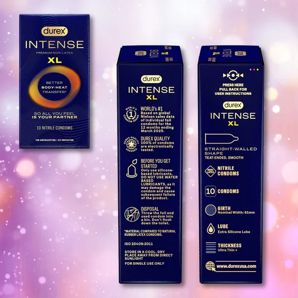 Durex Intense Nitrile XL  (Non-Latex) Condoms — image 9 of 11