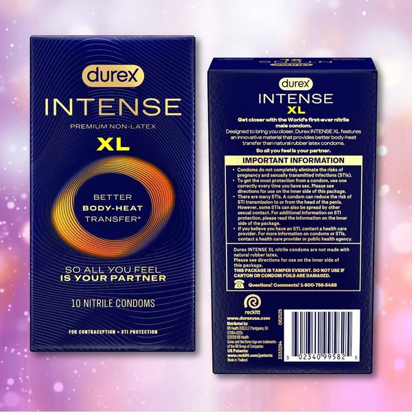 Durex Intense Nitrile XL  (Non-Latex) Condoms — image 7 of 11
