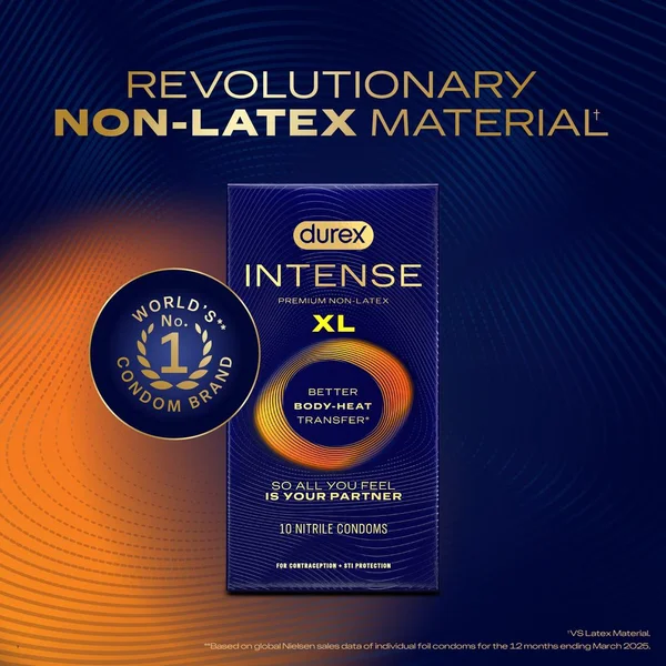 Durex Intense Nitrile XL  (Non-Latex) Condoms — image 2 of 11