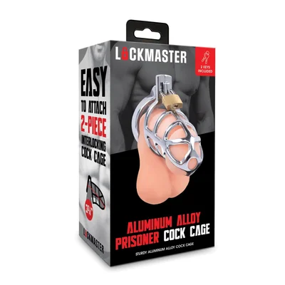 lockmaster stainless steel prisoner cock cage