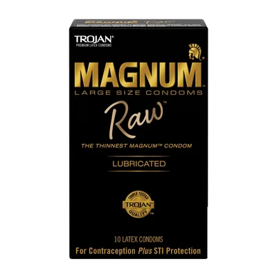 trojan magnum raw condoms